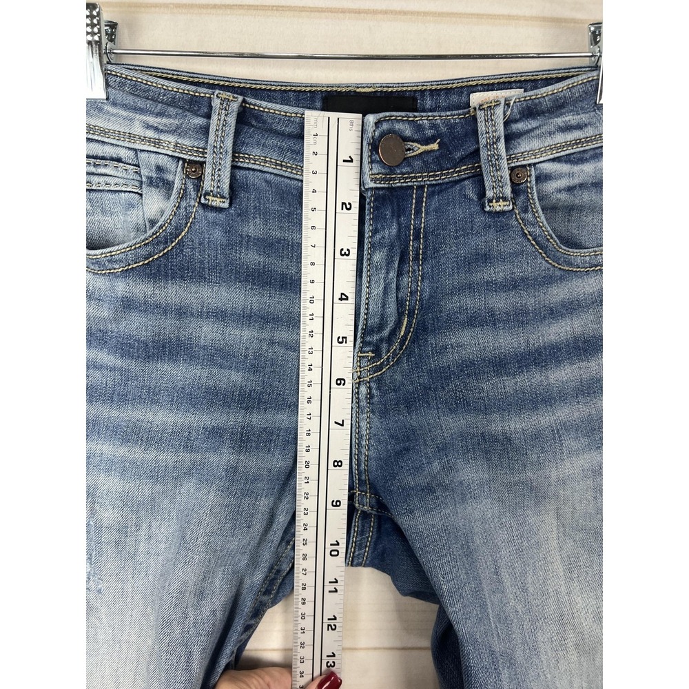 Buckle Black Jeans Womens 27x32 Medium Wash Fit No.76 Bootcut Stretch Denim - Picture 9 of 12